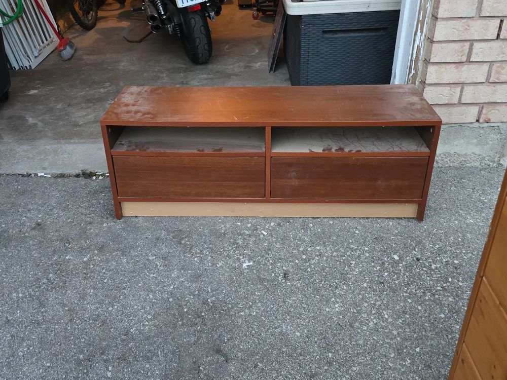 Wooden TV Stand with Drawers image indicator(3)