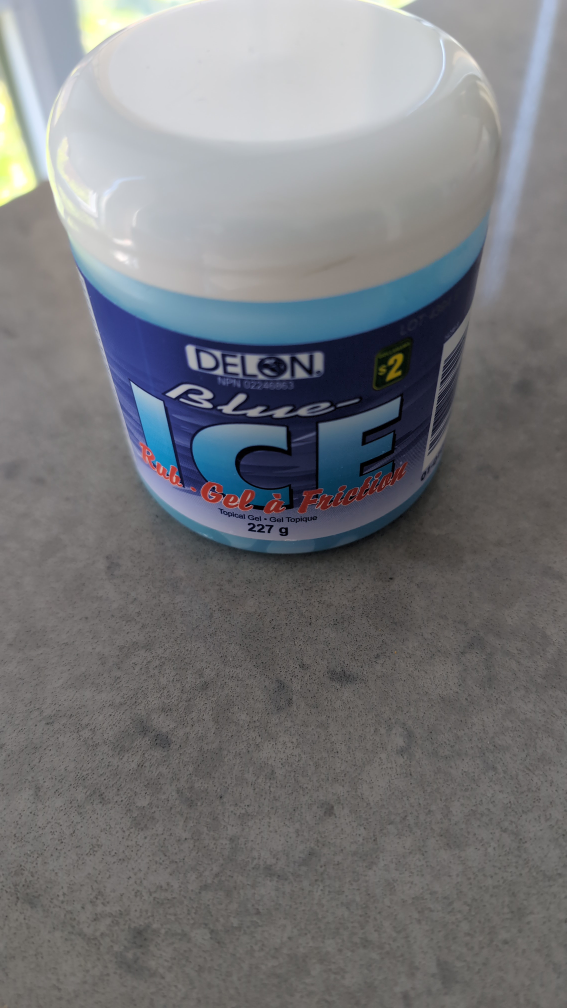 Delon Blue Ice Topical Gel 227 g