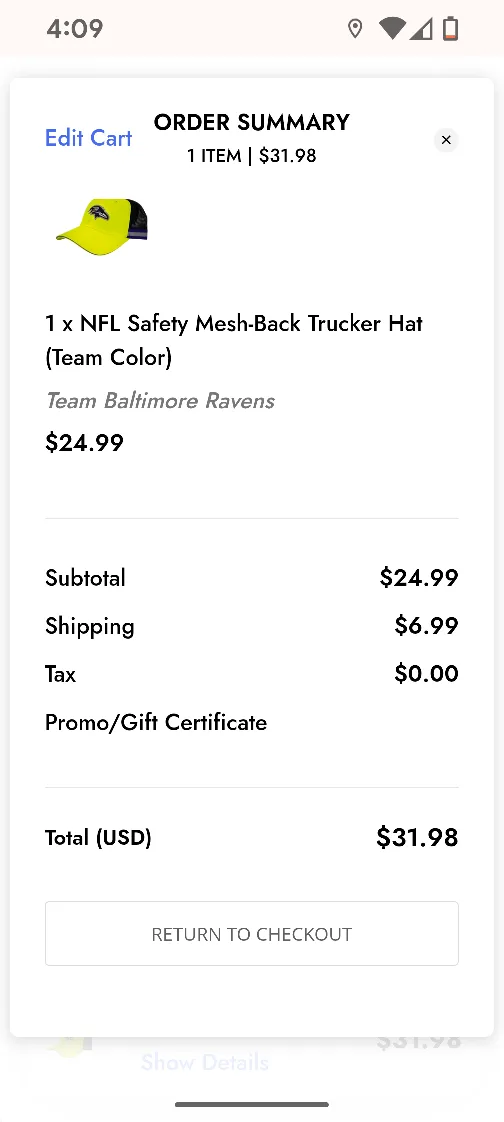 Mens Buffalo Bills Hi-Vis hat image indicator(7)