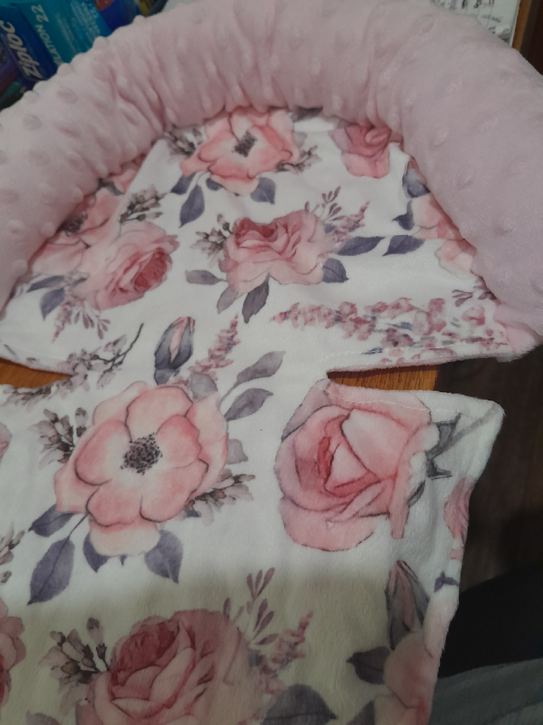 Floral Baby Seat Insert & Strap Covers