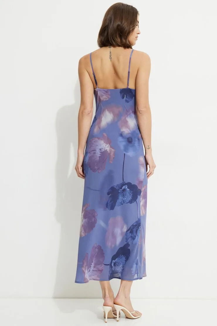 Dynamite - Estera Cowl Neck Maxi Slip Dress - Size S image indicator(2)