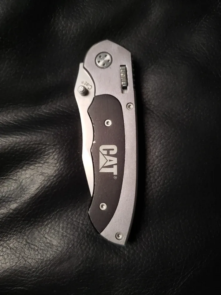 CAT 55Tech linerlock Folding Knife thumbnail