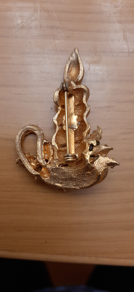 Candle Brooch - photo 2