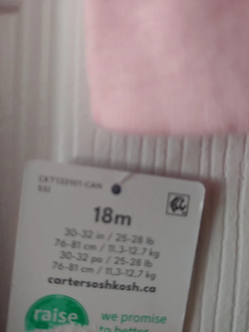 Carter's 18m Pink Unicorn Sleeper - New image indicator(4)