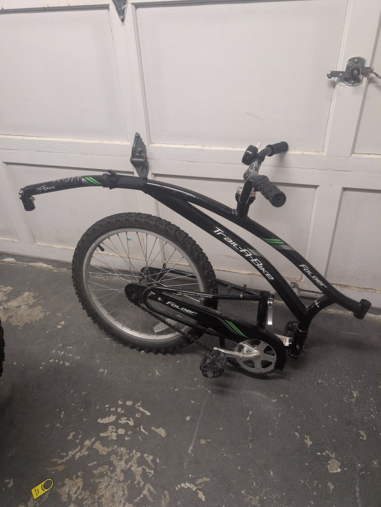 Adams Trail-A-Bike Folder Bicycle Attachment