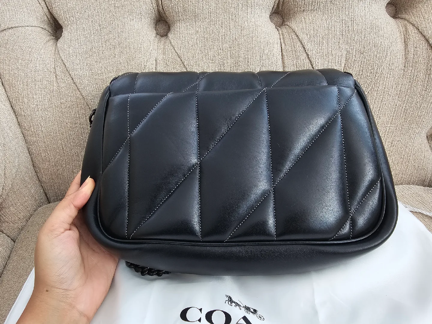 Authentic Coach Pillow Madison Bag image indicator(4)