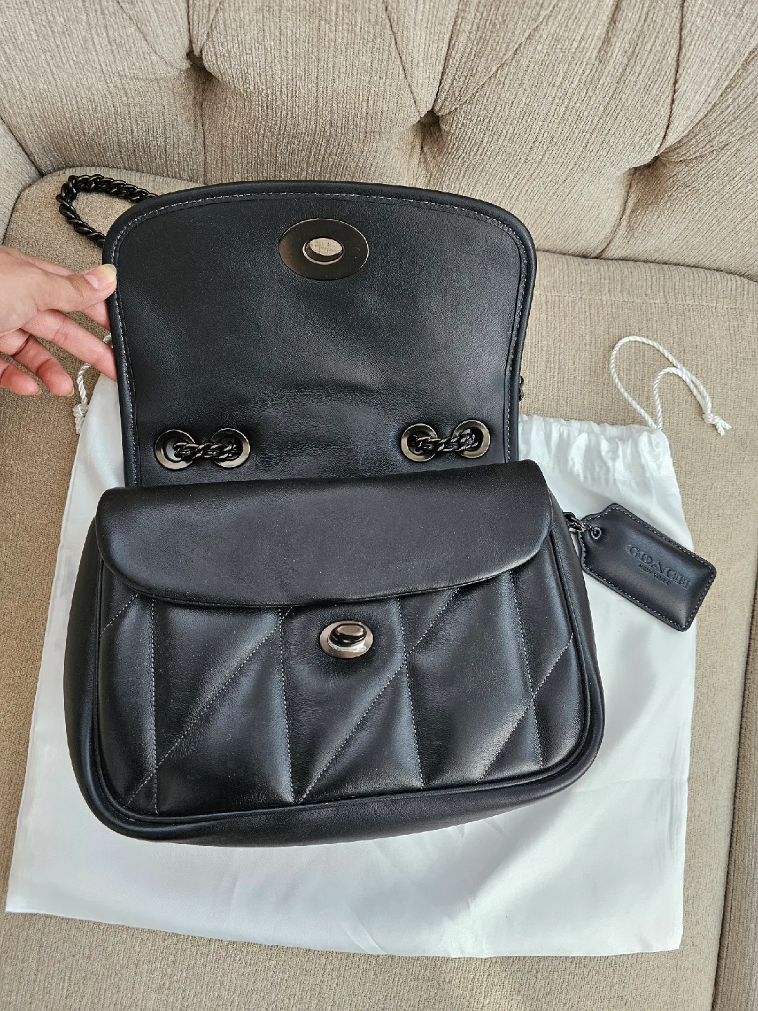 Authentic Coach Pillow Madison Bag image indicator(8)