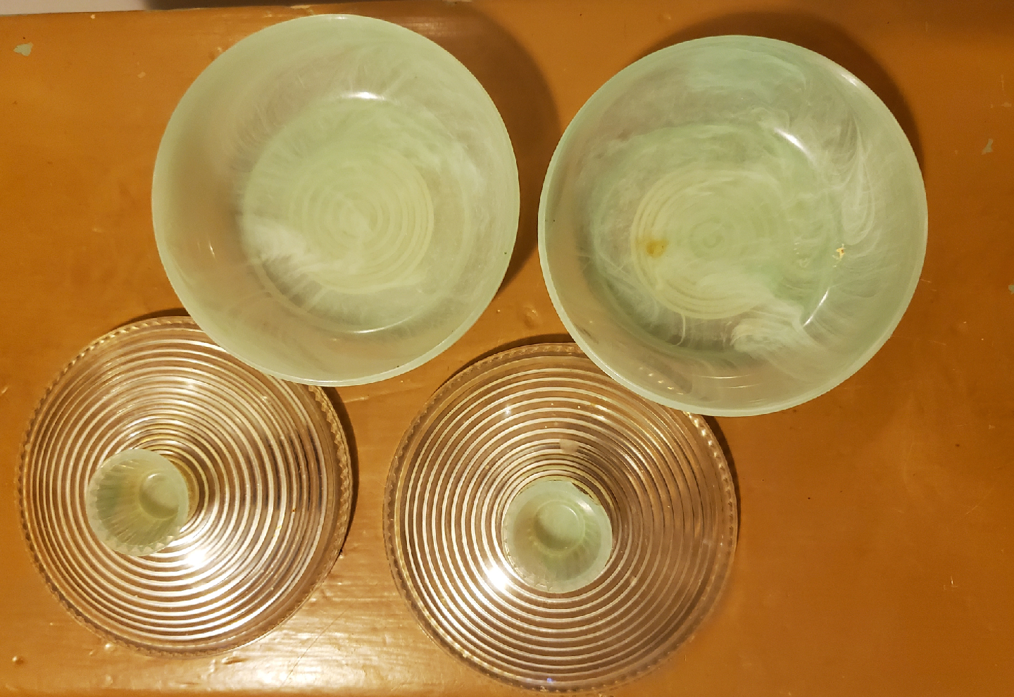 Vintage 1950's Fosta Dresser Powder containers - photo 3