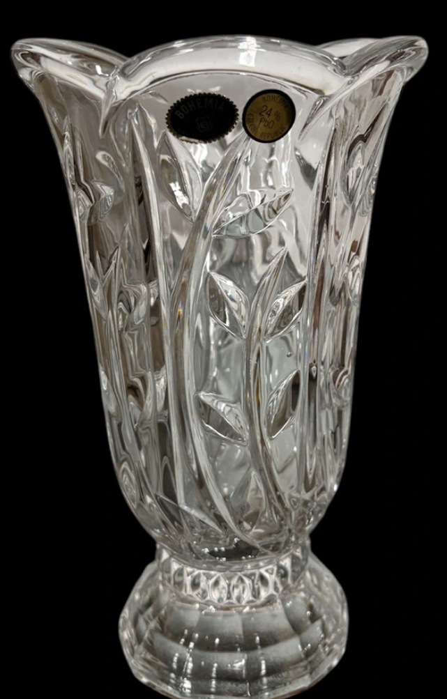 Bohemia Czech Crystal Vase