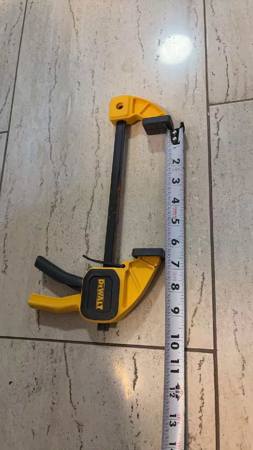 DeWalt Bar Clamp, Yellow & Black image indicator(3)