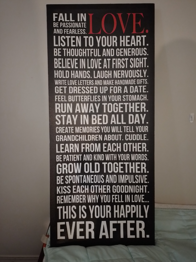 Inspirational Love Wall Art