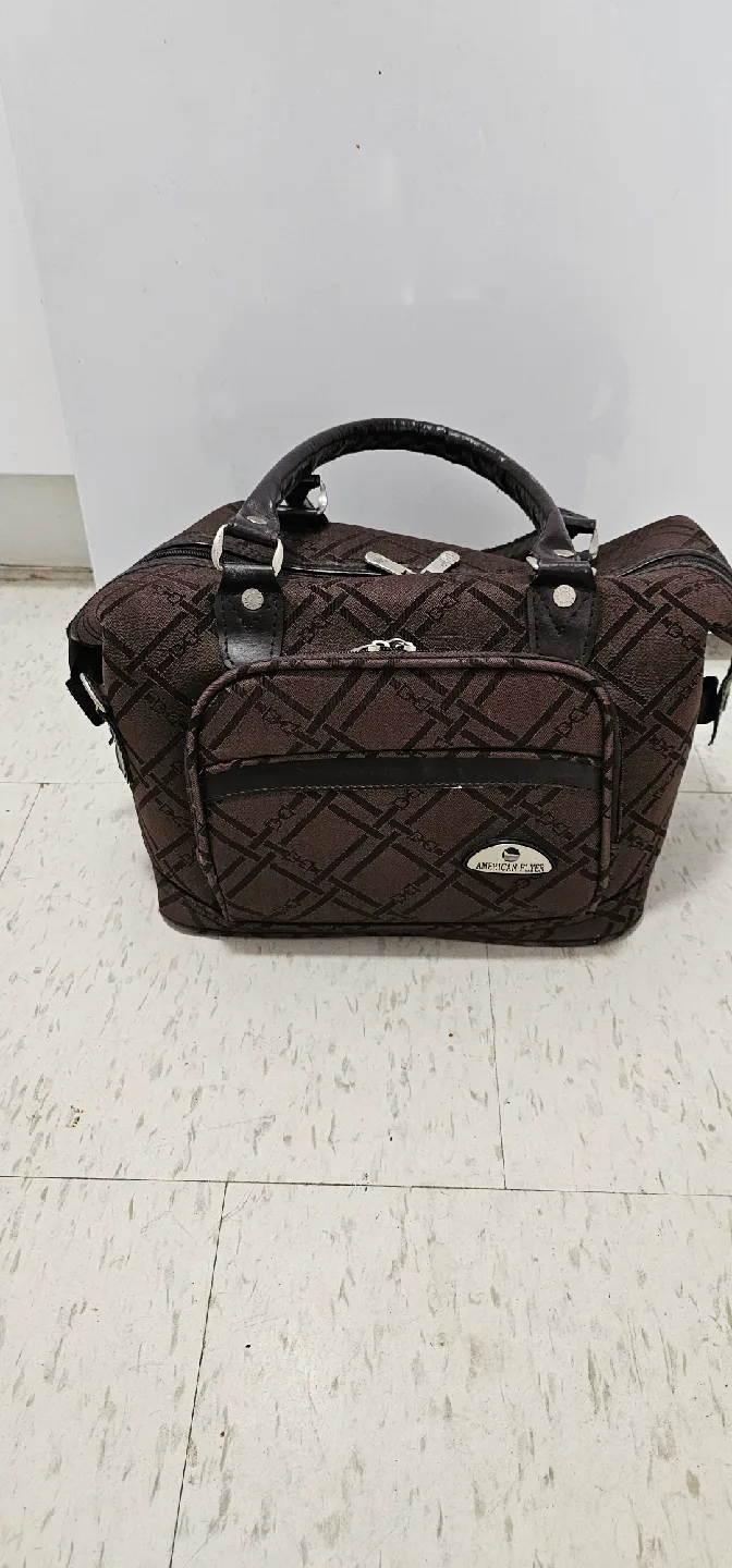 American Flyer Brown Handbag 🥕 thumbnail