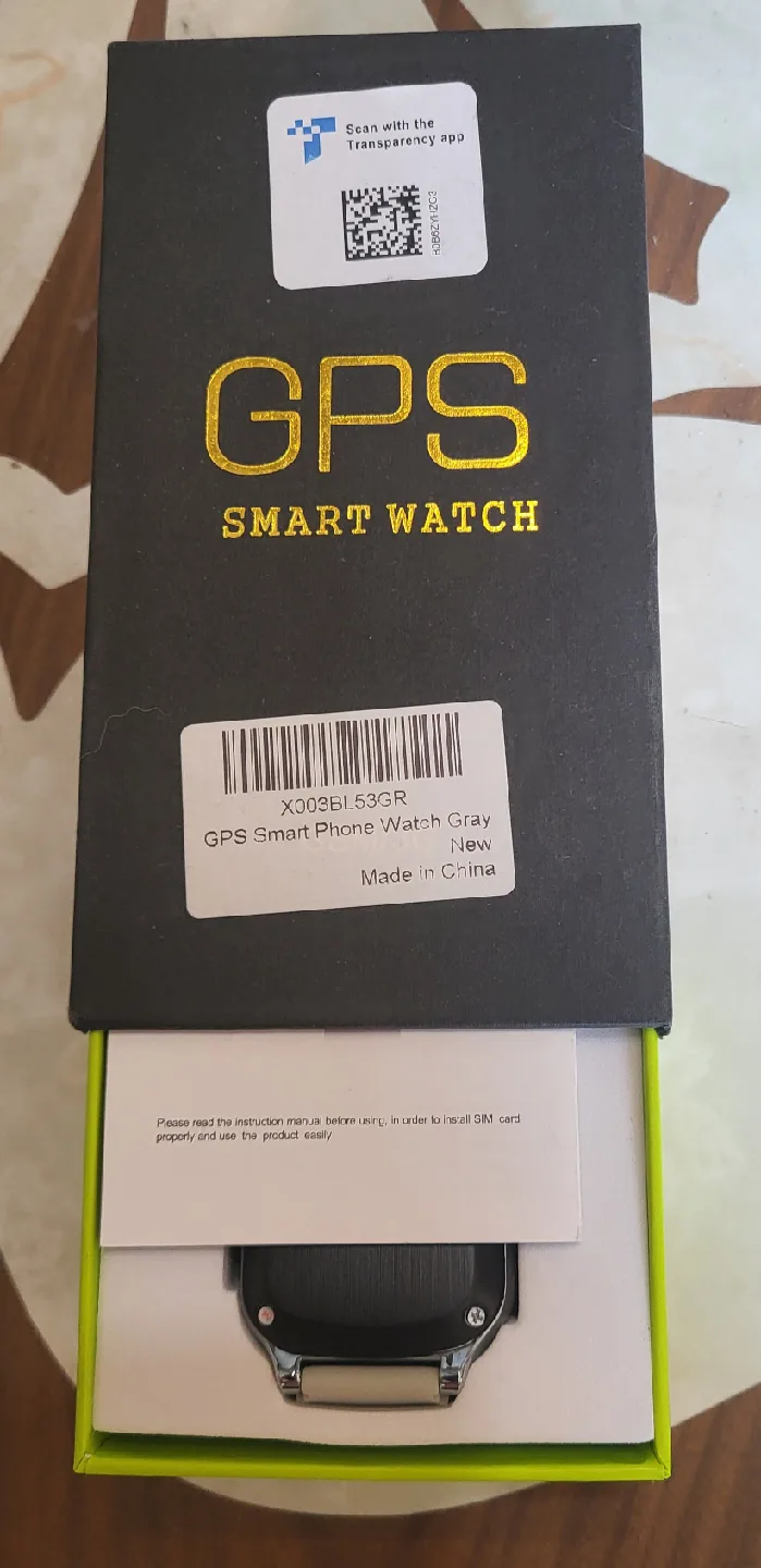 New GPS Smart Phone Watch - Gray image indicator(2)