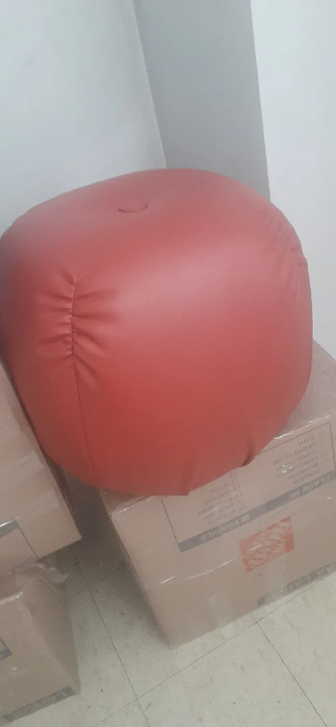 real leather footstool thumbnail