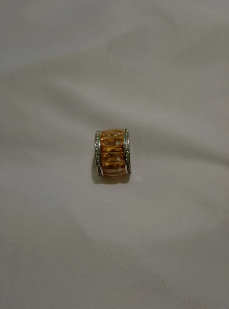 Silver Coated Ring (worn,still bold ) thumbnail