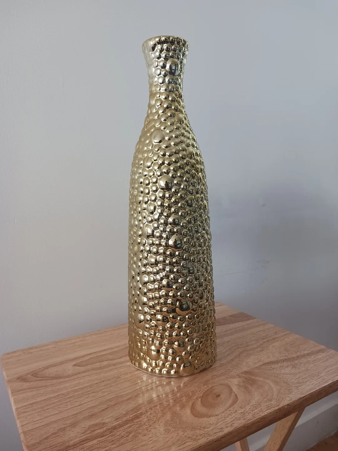Gold Bubble Ceramic Vase image indicator(2)