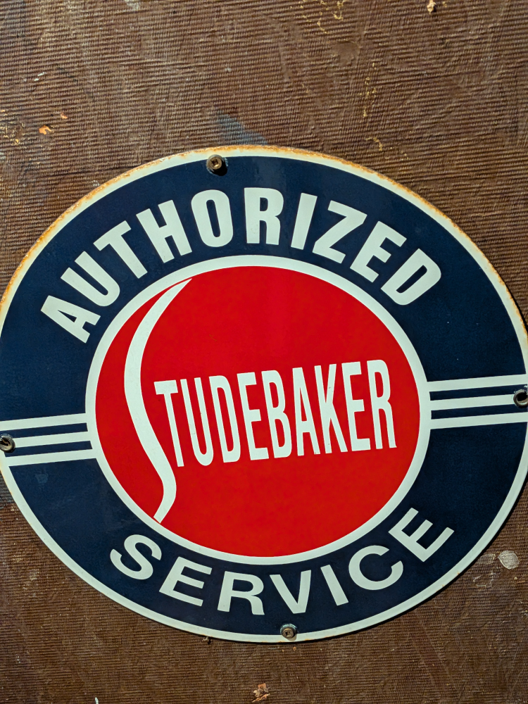 Studebaker Authorized Service Sign