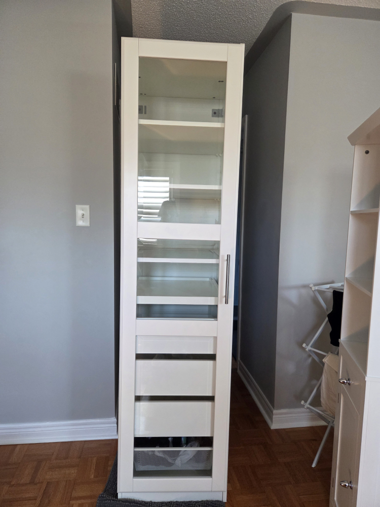 IKEA PAX Wardrobe with Glass Door