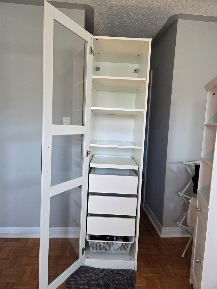 IKEA PAX Wardrobe with Glass Door - photo 2