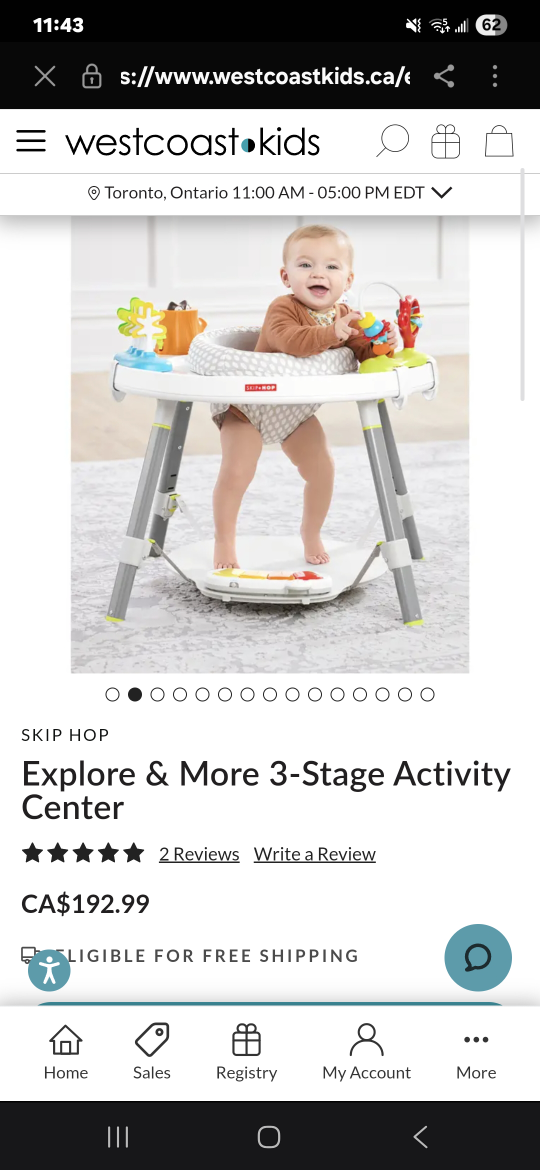 Skip Hop 3-Stage Activity Center