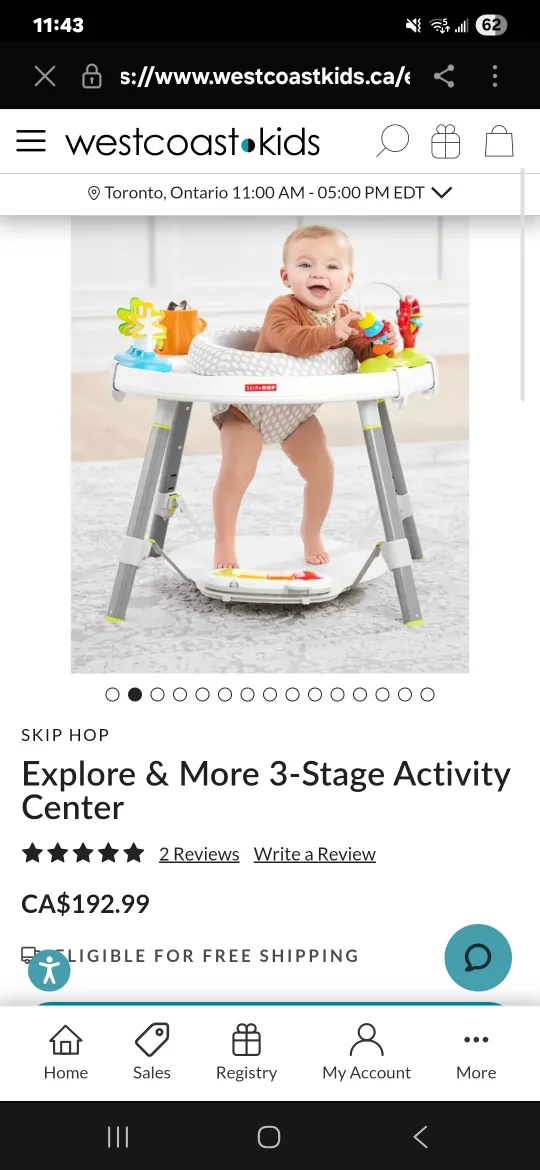 Skip Hop 3-Stage Activity Center thumbnail