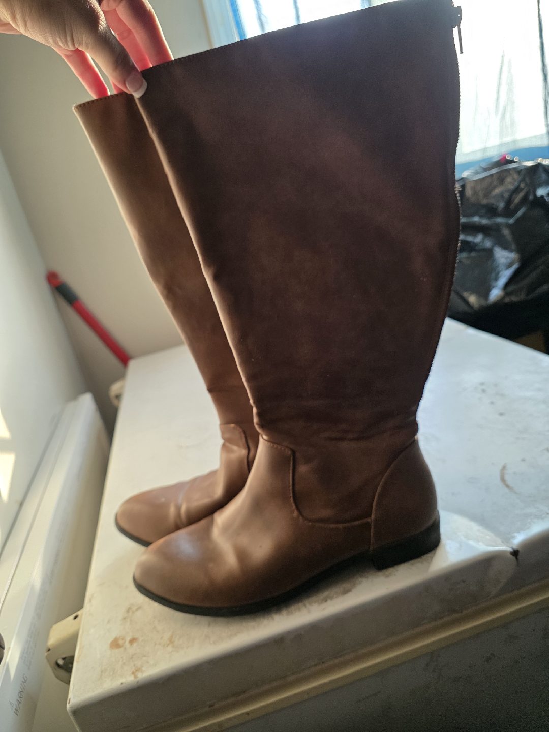 Brown Knee High Boots
