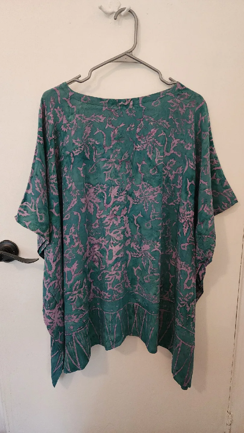 Handmade Tie Dye Cotton Blouse image indicator(8)