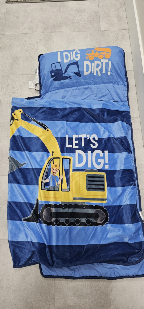 Kids Blippi Sleeping Bag - Blue