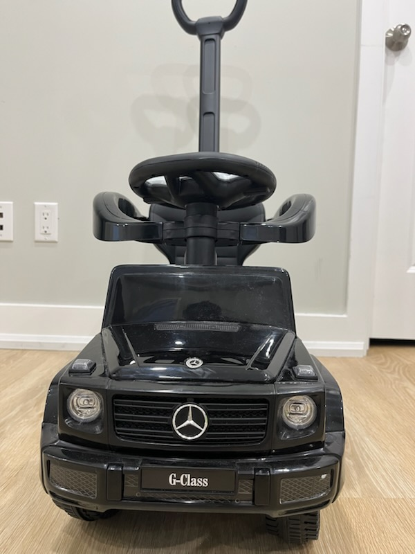 Mercedes-Benz G-Class Ride-On Push Car - Black - photo 2