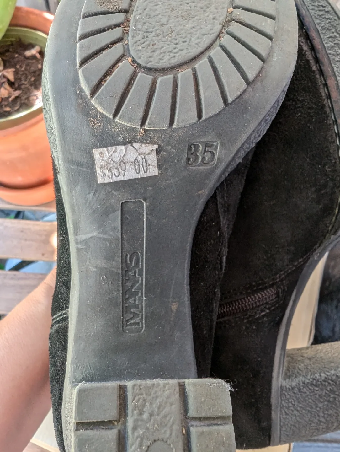 Cabana's Black Suede Leather Boots size 37 image indicator(10)