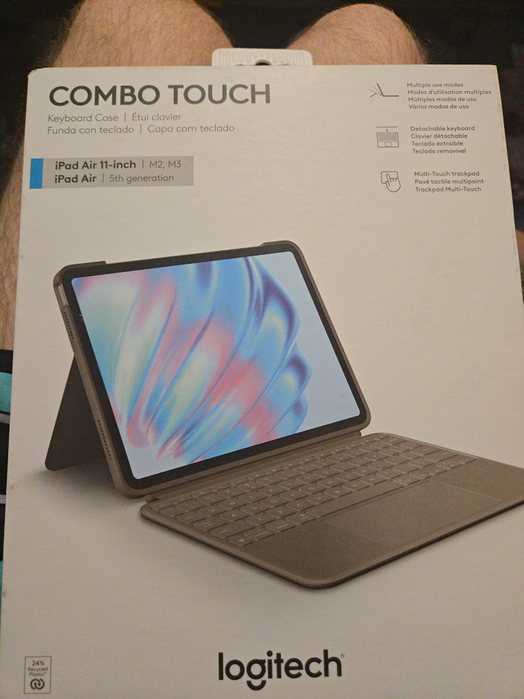 Logitech Combo Touch iPad Air 11-inch Keyboard Case