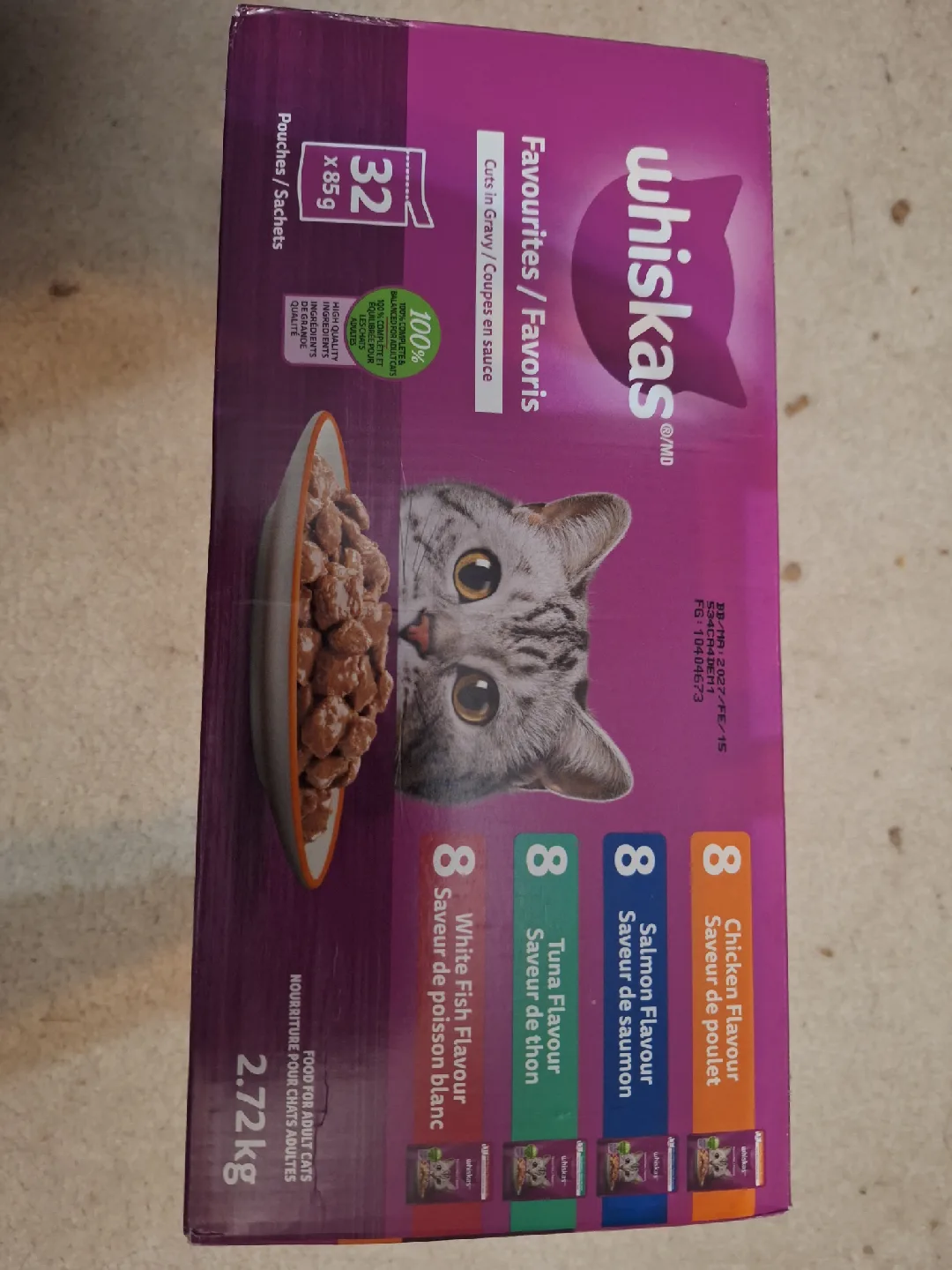 NEW Whiskas Favorites Cat Food Variety Pack 😻 image indicator(2)