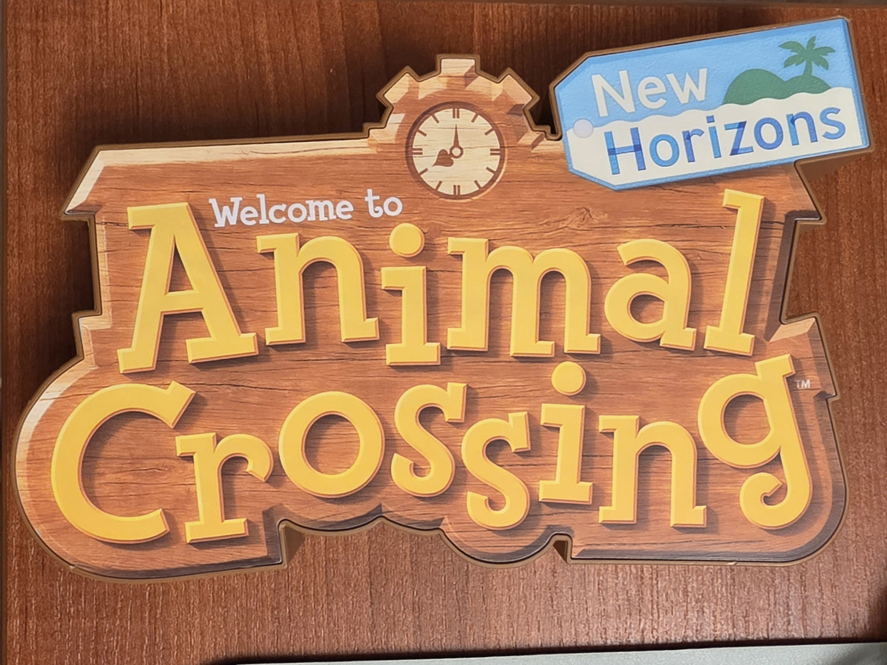 Animal Crossing New Horizons Welcome Sign