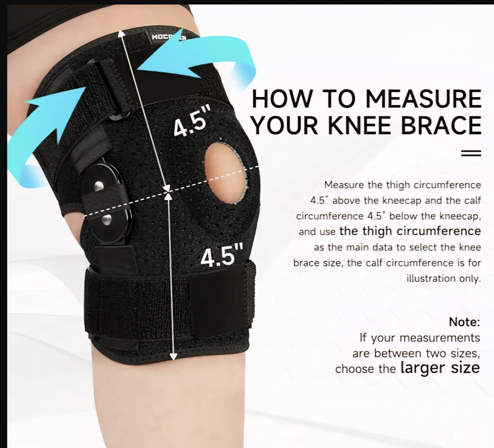 HOCAFER Knee Brace - Adjustable Support - photo 2