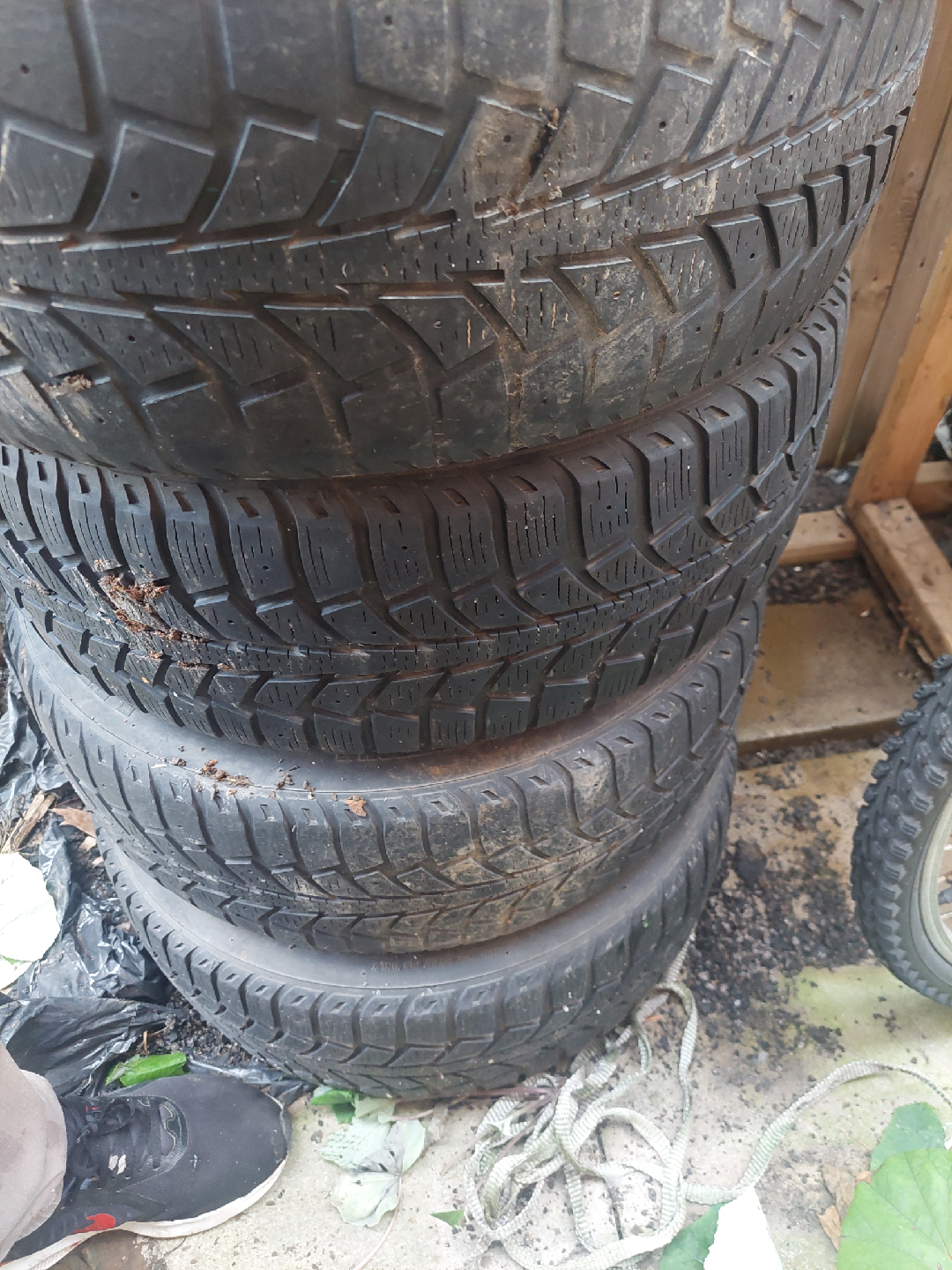 Used Tires - Tiger Paw, Ice & Snow II, Uniroyal - photo 5