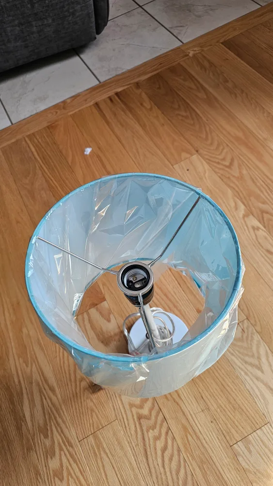 Kids Turquoise Table Lamp thumbnail