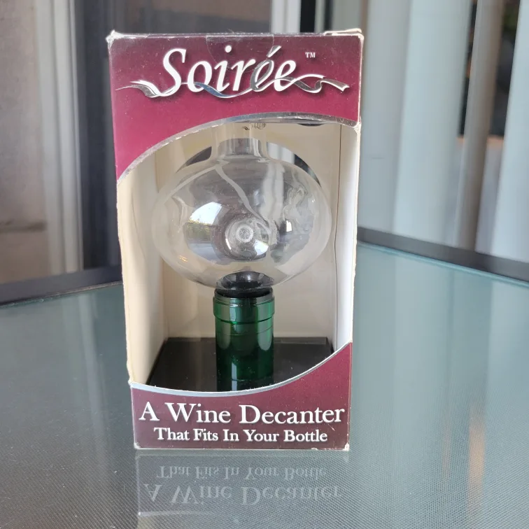 Soirée Wine Decanter - Fits Your Bottle thumbnail