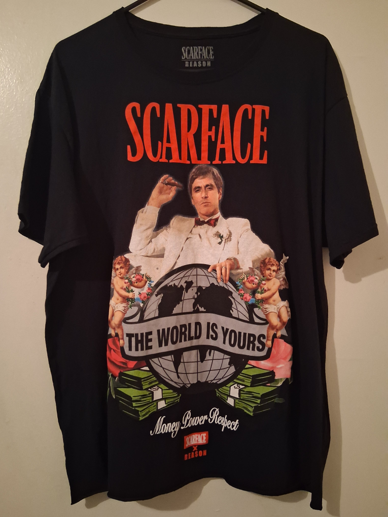 Scarface Reason Graphic T-Shirt - Size L