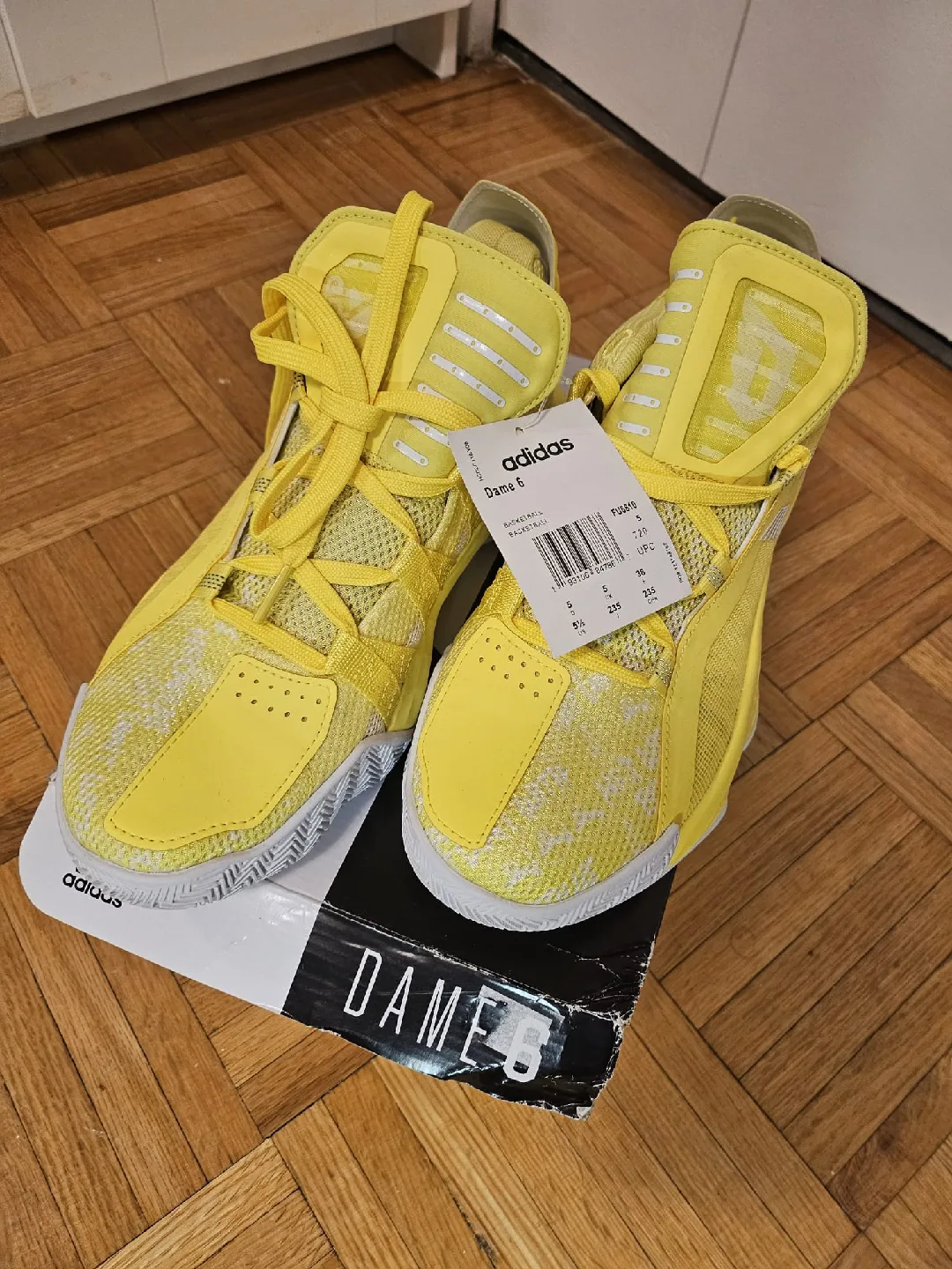 Adidas Dame 6 Basketball Shoes - 5.5 US/ 7US Women's thumbnail