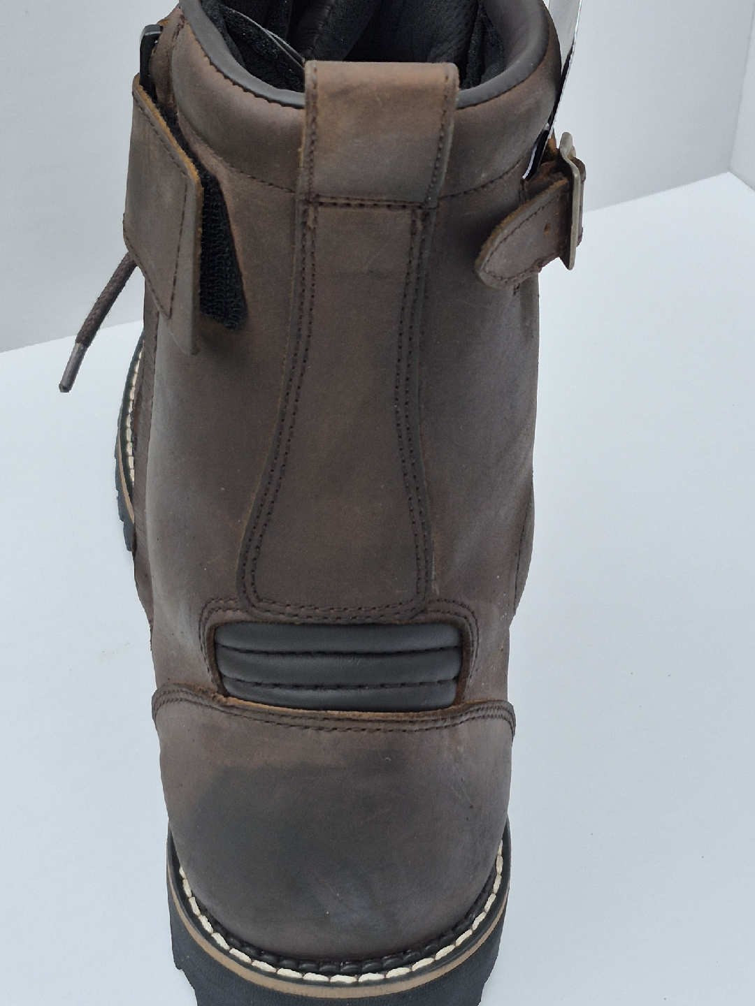 Zeta Boots - Brown Leather, Size 46 - photo 4