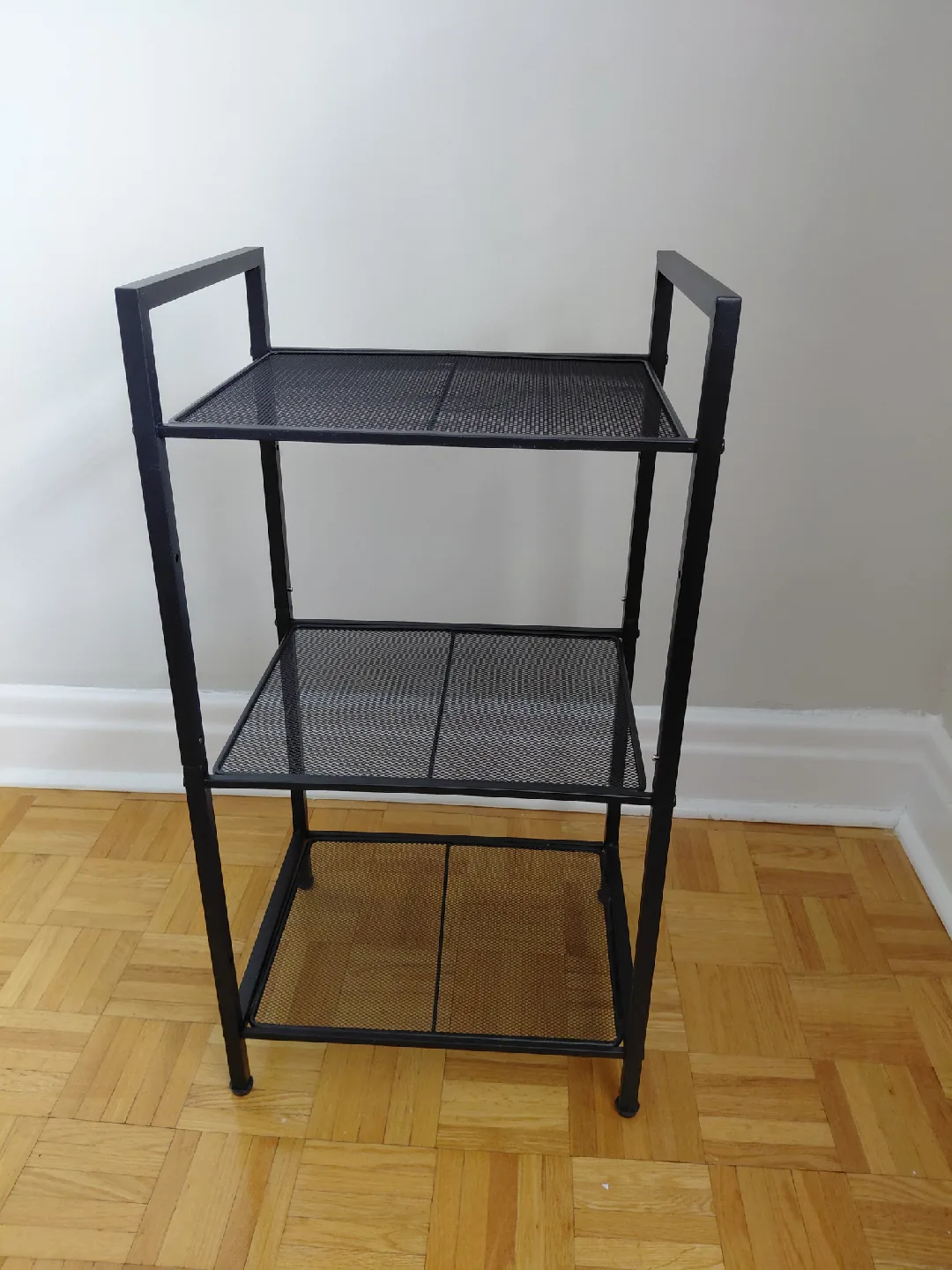 Black Metal 3-Tier Shelf thumbnail