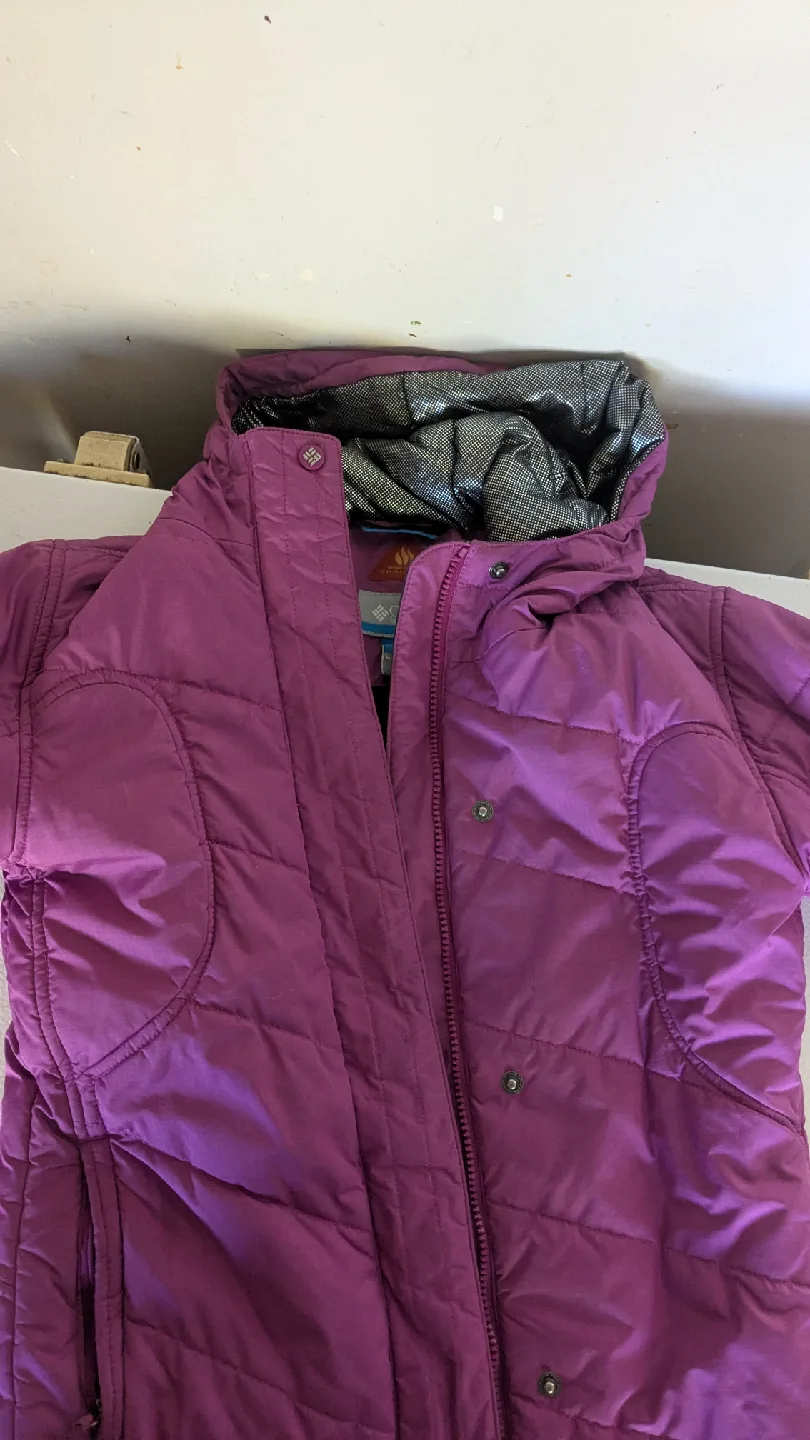 Columbia Titanium Purple Winter Jacket - Size 14/16 thumbnail
