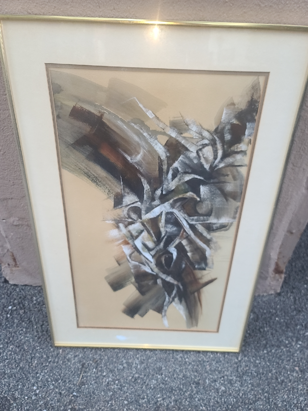Signed Abstract Art