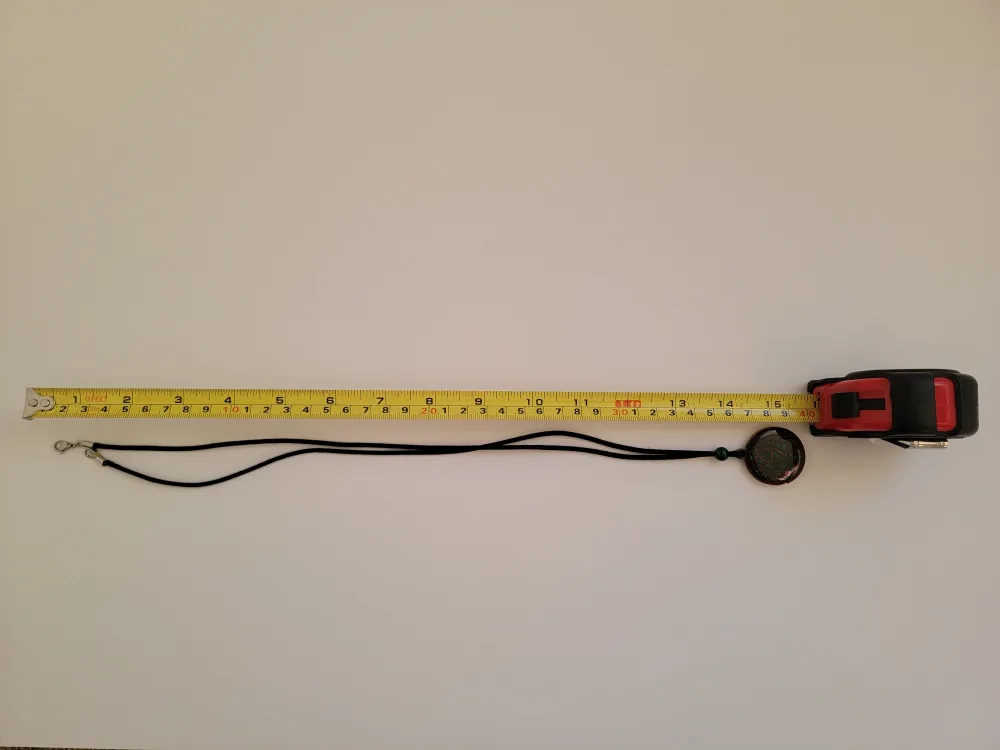 Celtic Knot Wood & Malachite Pendant Necklace image indicator(2)