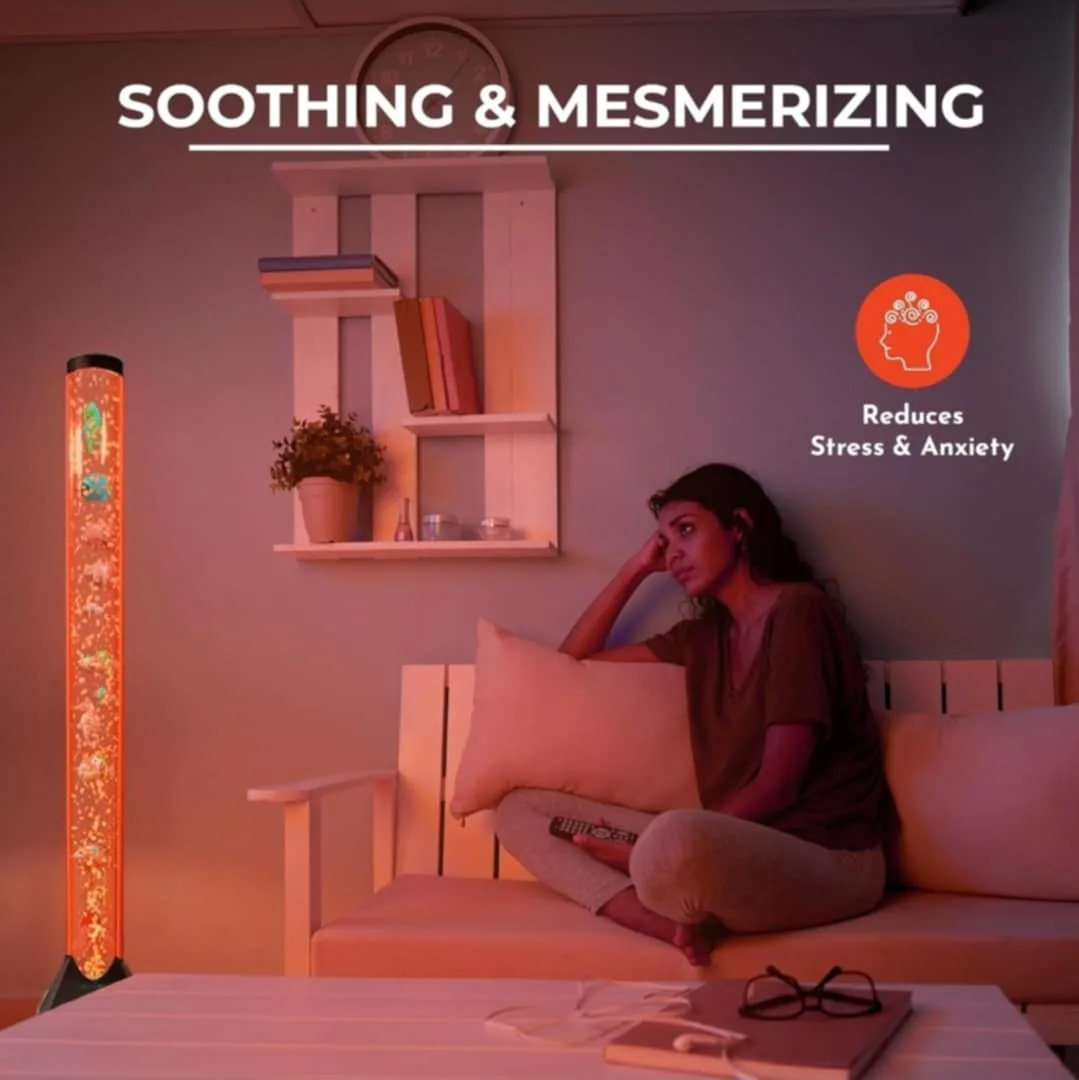 Brewish 4FT Sensory LED Bubble Fish Tube Lamp – 16 Color+4 image indicator(9)