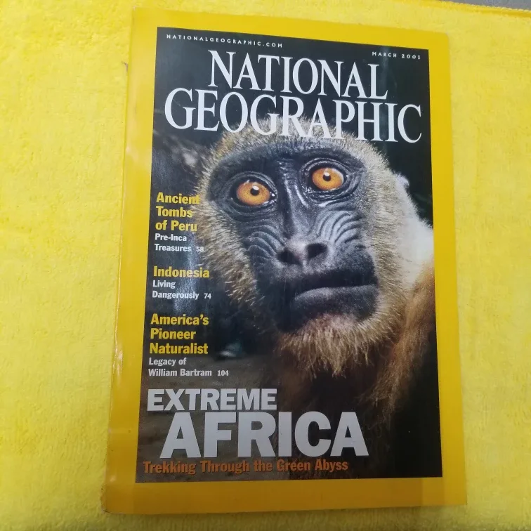 National Geographic Magazine - March 2001 thumbnail