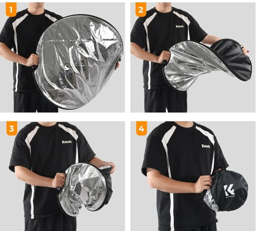 K&F Concept 43" 5-in-1 Photography Light Reflector thumbnail