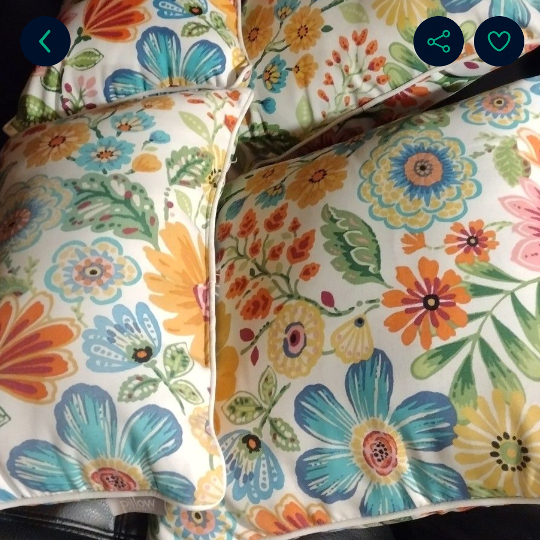Pillow Perfect Floral Pillows (6) - photo 2