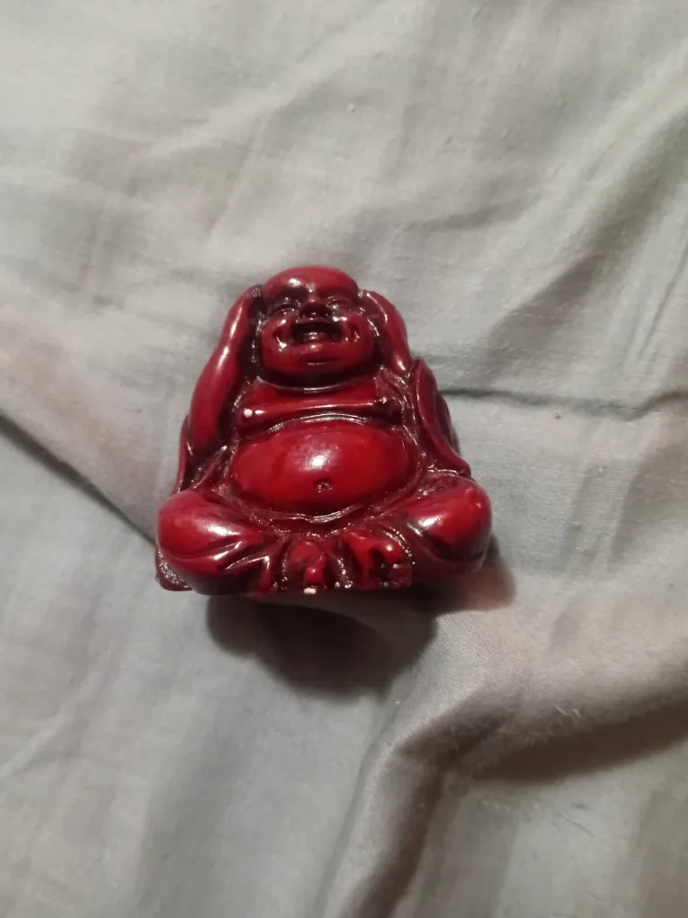 Red Buddha Figurine thumbnail
