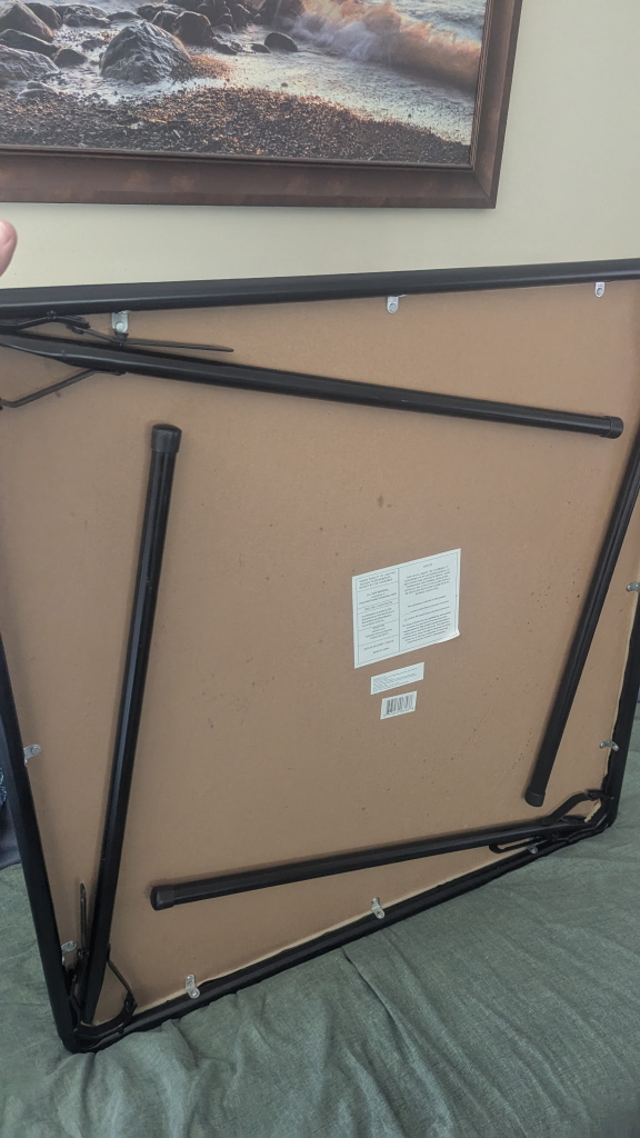 Folding Card Table - photo 3